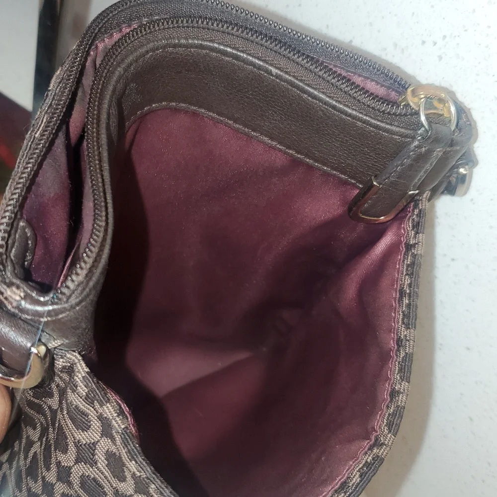 COACH Madison Signature Print Crossbody